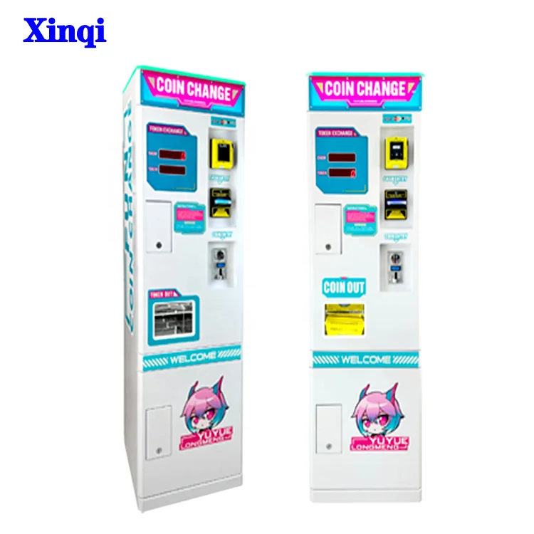 Фото Горячая продажа Nayax Card Swiping System Диспенсер для монет Машина для смены денег Машина для смены наличных денег для игр с монетоприемником №4