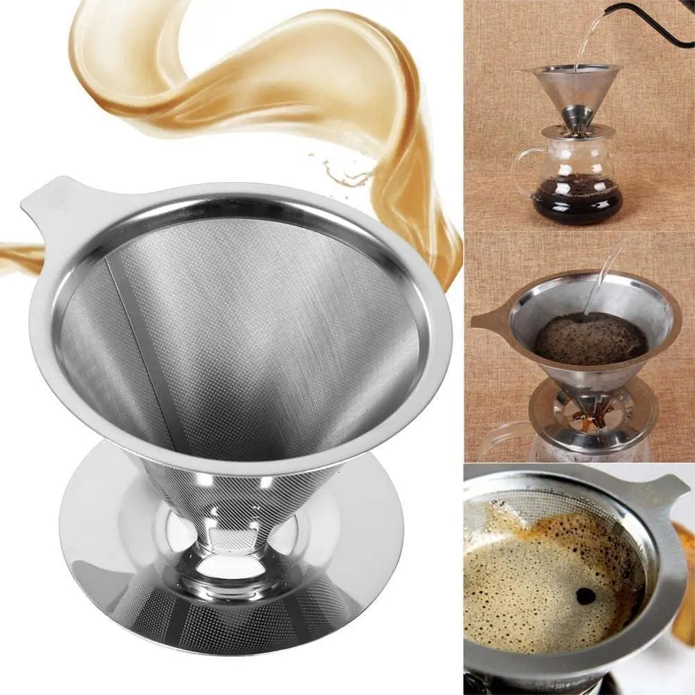 

Coador Inox Filtro De Café Sem Uso De Papel 100 Reutilizável