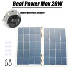 Складная солнечная панель с двумя USB-портами, 5 В, 20 Вт
