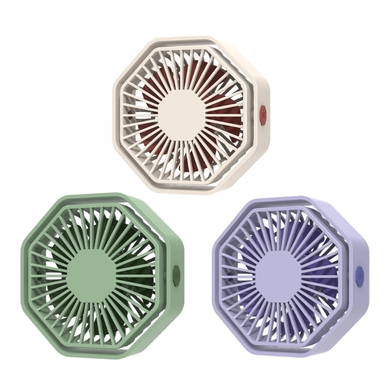 

L43D USB Desk Fan 3 Speeds Quiet Portable Fan Cooling Small Fan Rotatable Mini Fan