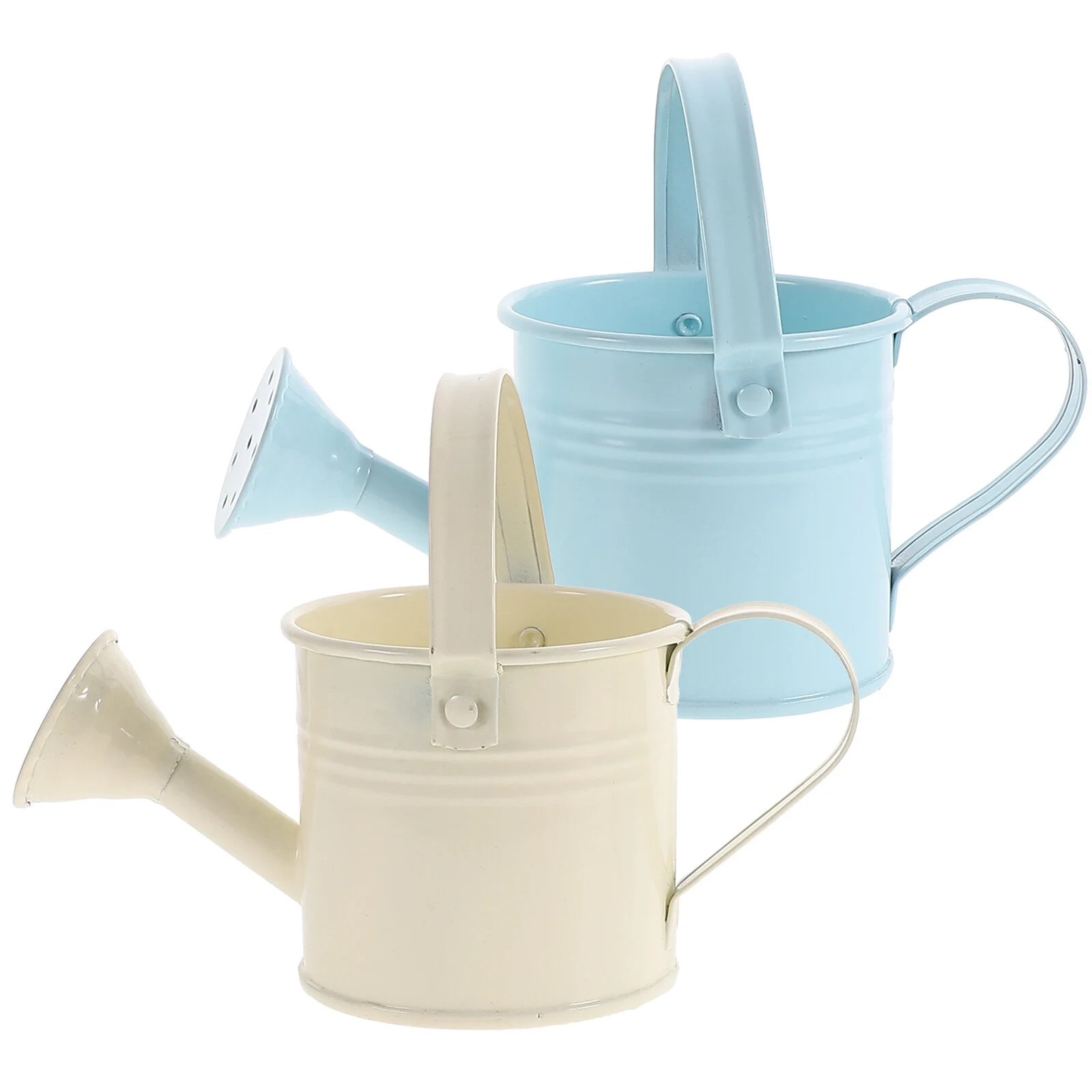 

2 Pcs Sprayer Watering Can Long Mouth Plastic Toy Kids Decorate Toddler Mini Pots Watering can for flowers