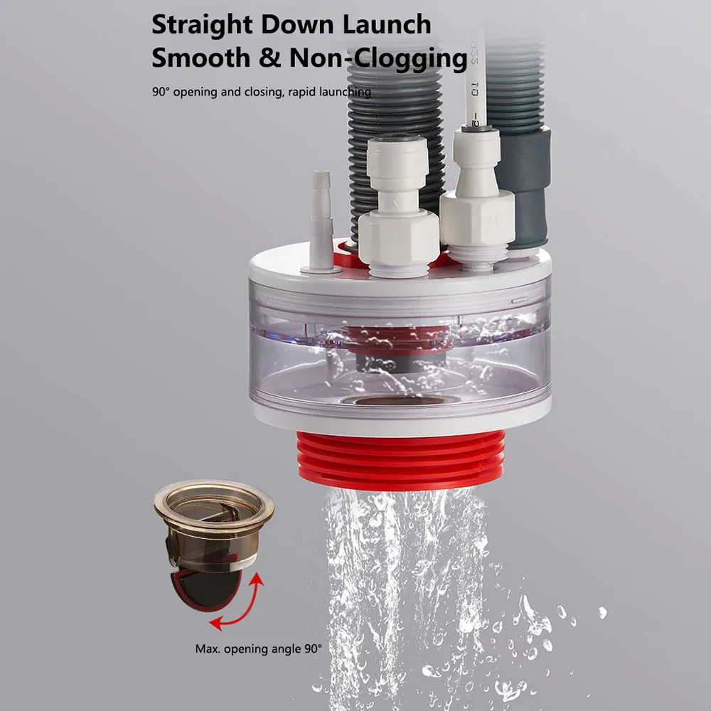 50/75 мм многофункциональная водосточная труба для кухонной раковины 6 в 1