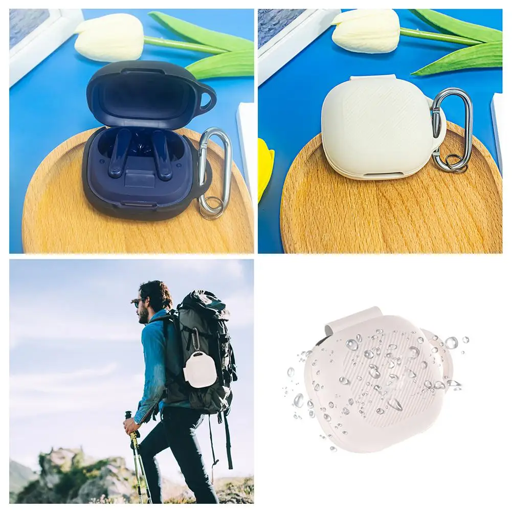 Силиконовый чехол для наушников Anker Soundcore P40i с защитой от падения и пыли зарядным