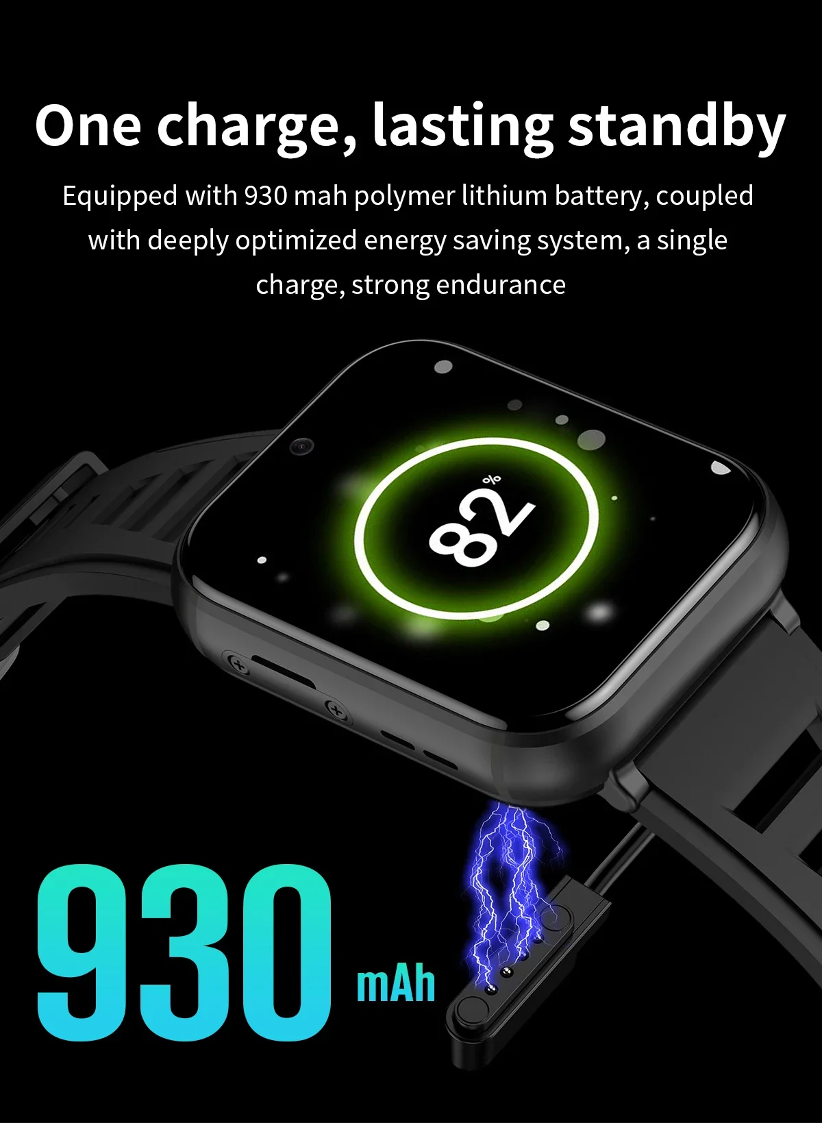 Фото Q668 4G Android Смарт-часы 2,08-дюймовый большой экран GPS WiFi камера сердечного ритма Спорт Google Store Смарт-часы телефон 4G + 64G 2024 №3