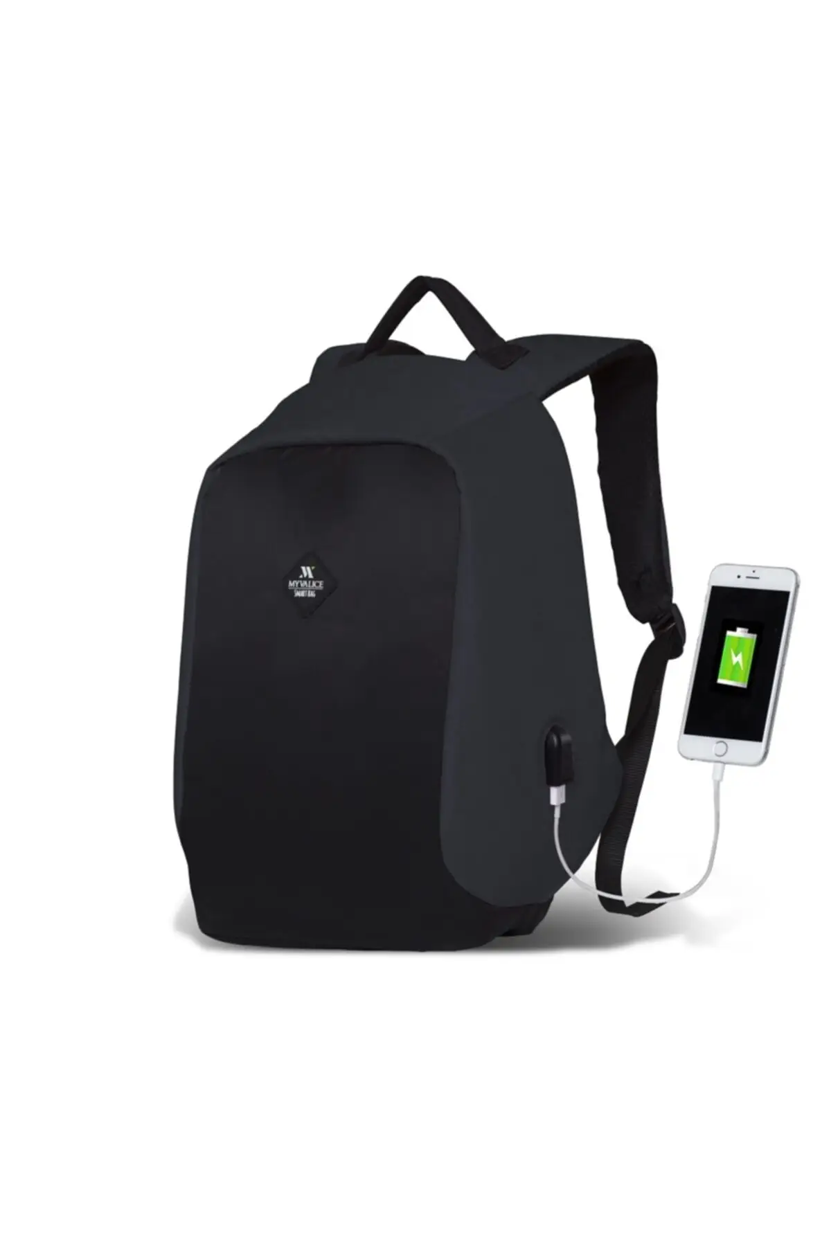 

Smart Bag Secret Smart Backpack with Usb Charge Input Smoked