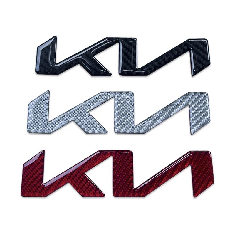 17 см углеродное волокно передний капот автомобиля задний багажник эмблема