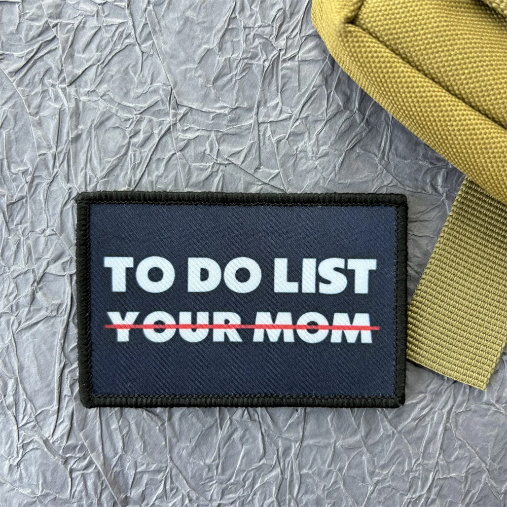 Нашивки для одежды с принтом вашей мамы тактическое оборудование военные