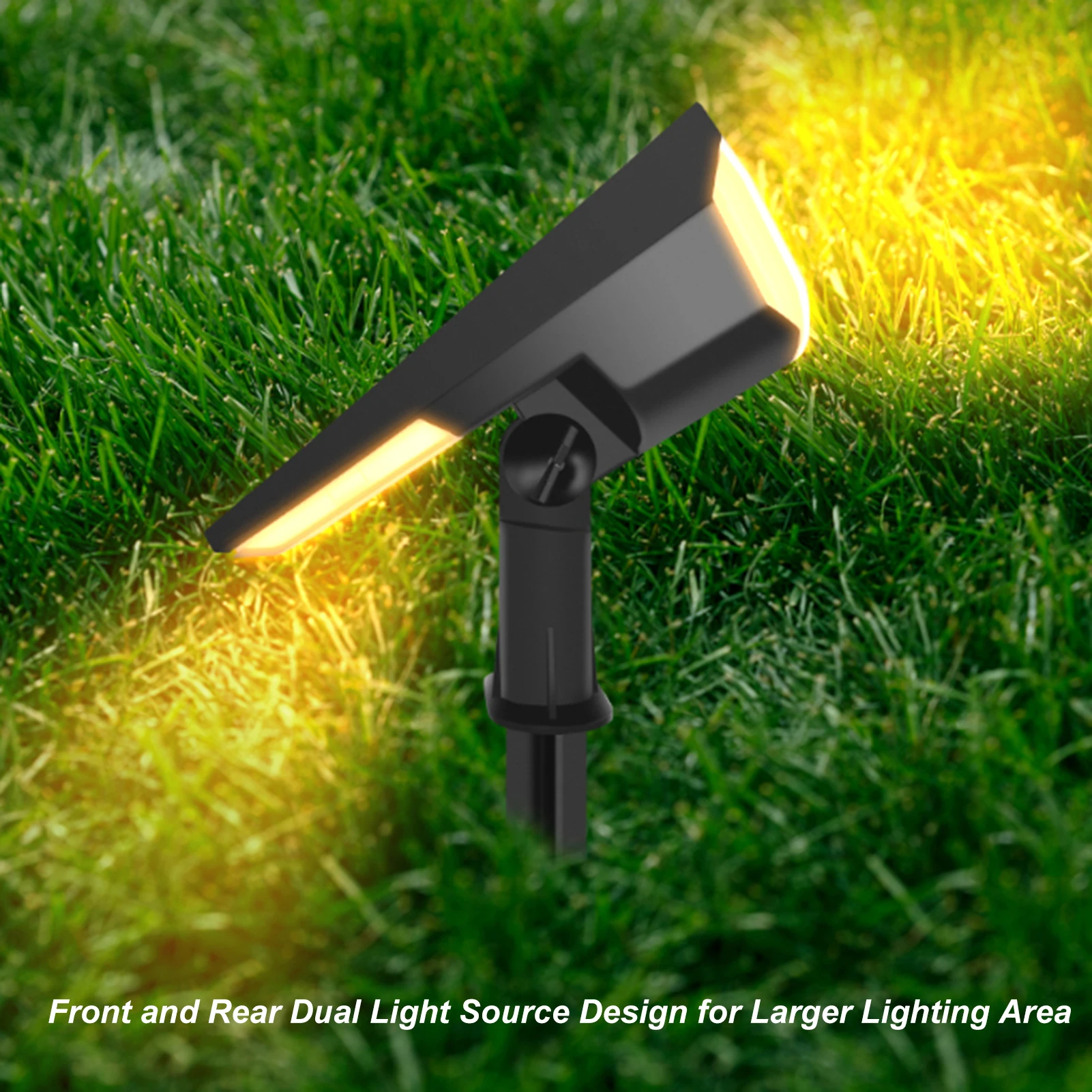 

Adjustable Solar Garden Light Solar Spotlight Outdoor Waterproof Pathway Garden Spot 2W Decor Landscape Lawn Lamp Rechargeable