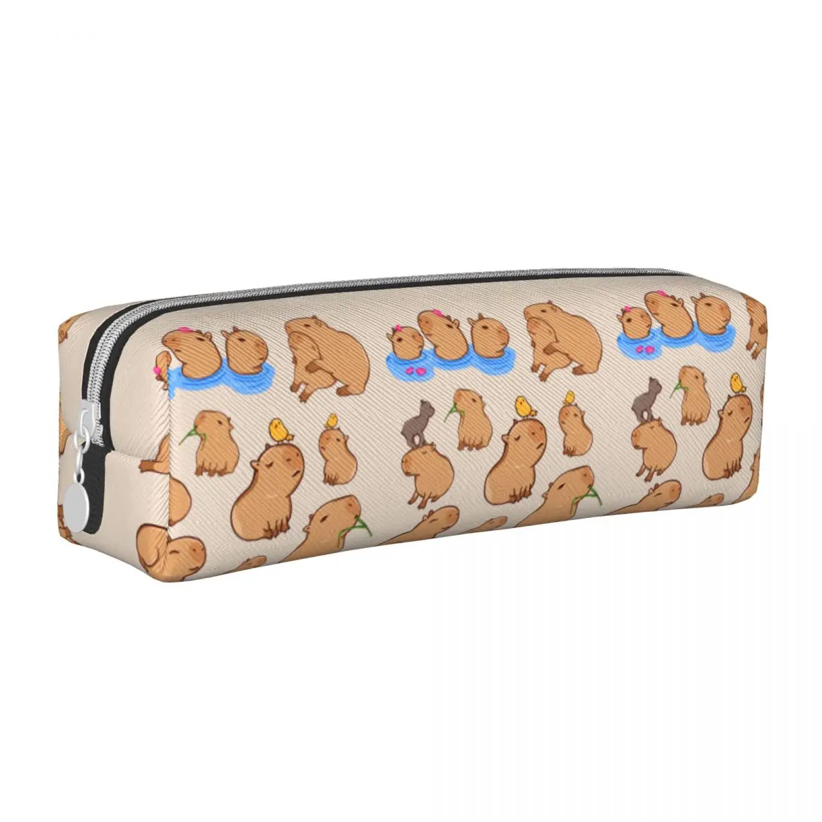 

Capybara Pencil Case adorable kawaii funny friendly Girls Fashion Pencil Pouch Design School Pencil Cases Stationery Organizer