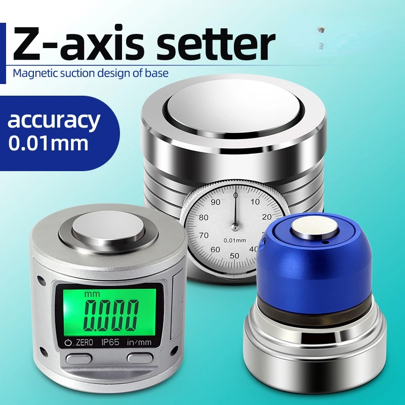 

Z axis setter with table engraving machine tool tool machining centerCNC 50 +/- 0.005mmprecision digital display tool instrument