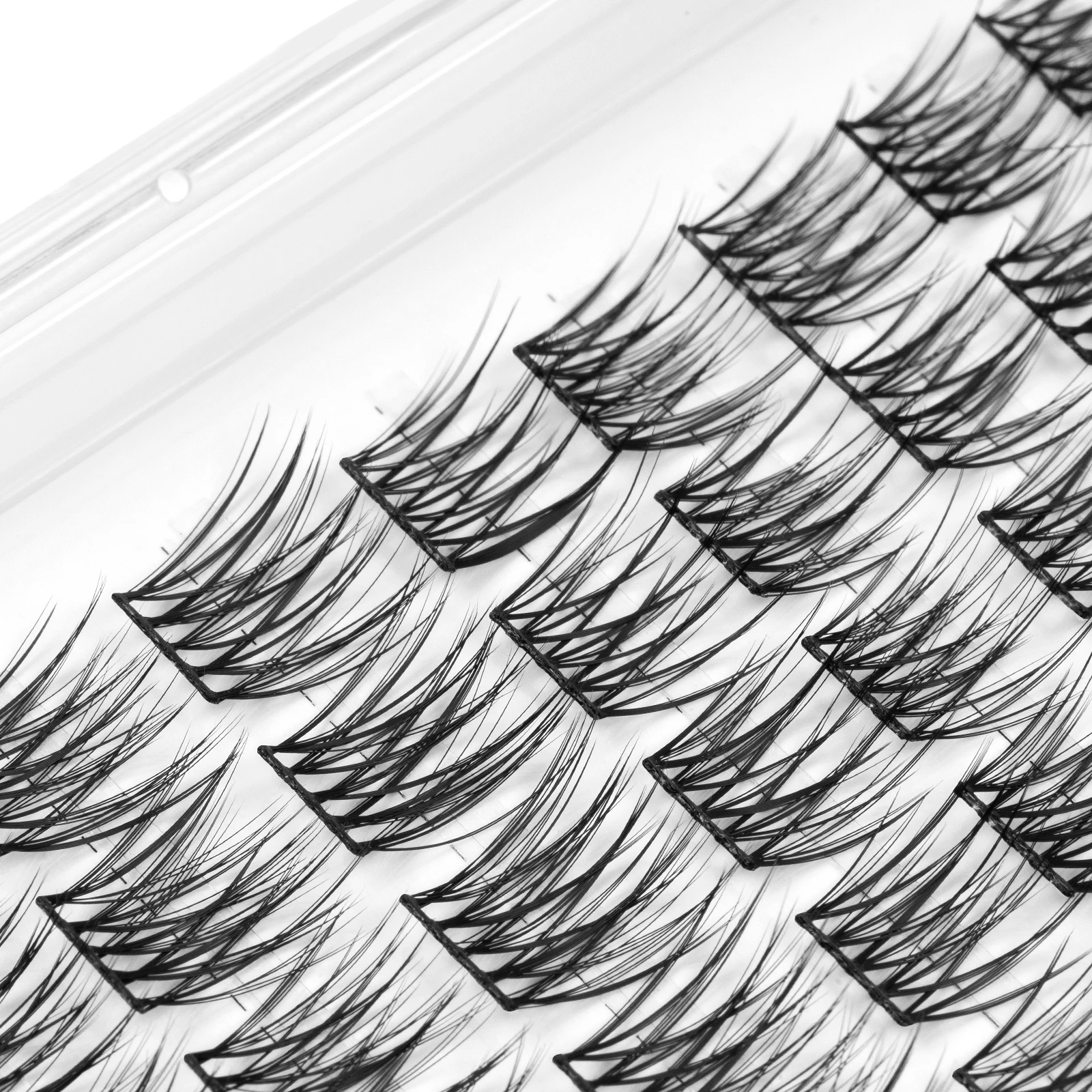 ETVITE индивидуальные кластерные ресницы сегментированные сделай сам естественная