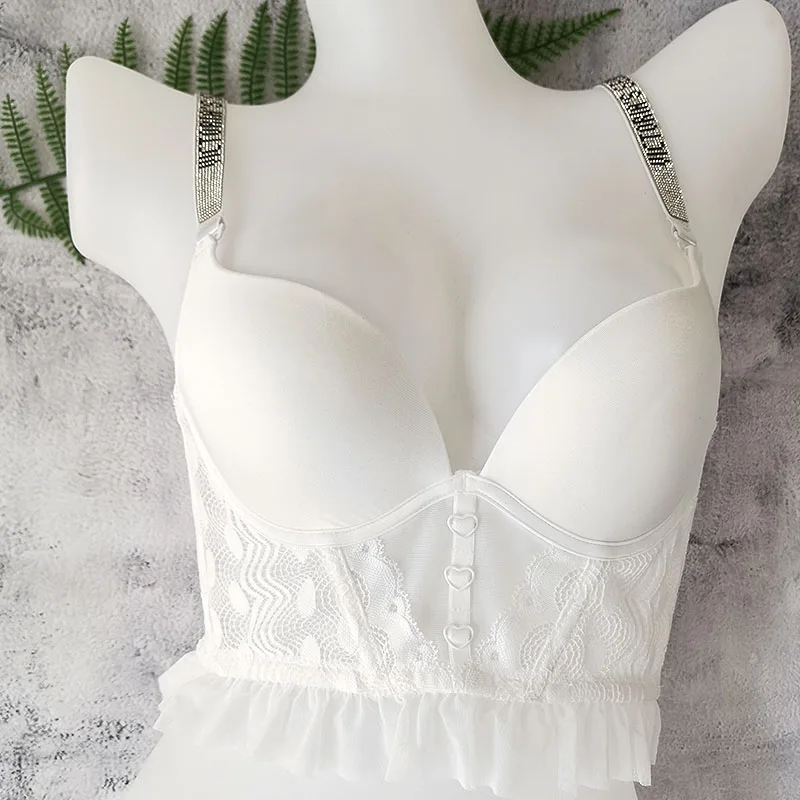 Sexy Lingerie Underwear Suits For Women 2Pcs/Set Lace Underwear Thongs luxury rhinestones Bikini suit 2022 New