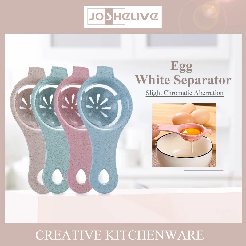 

2/4/5PCS Plastic Kitchenware Egg Divider Mini Egg Yolk White Separator Food-grade Egg Splitter Kitchen Accessories