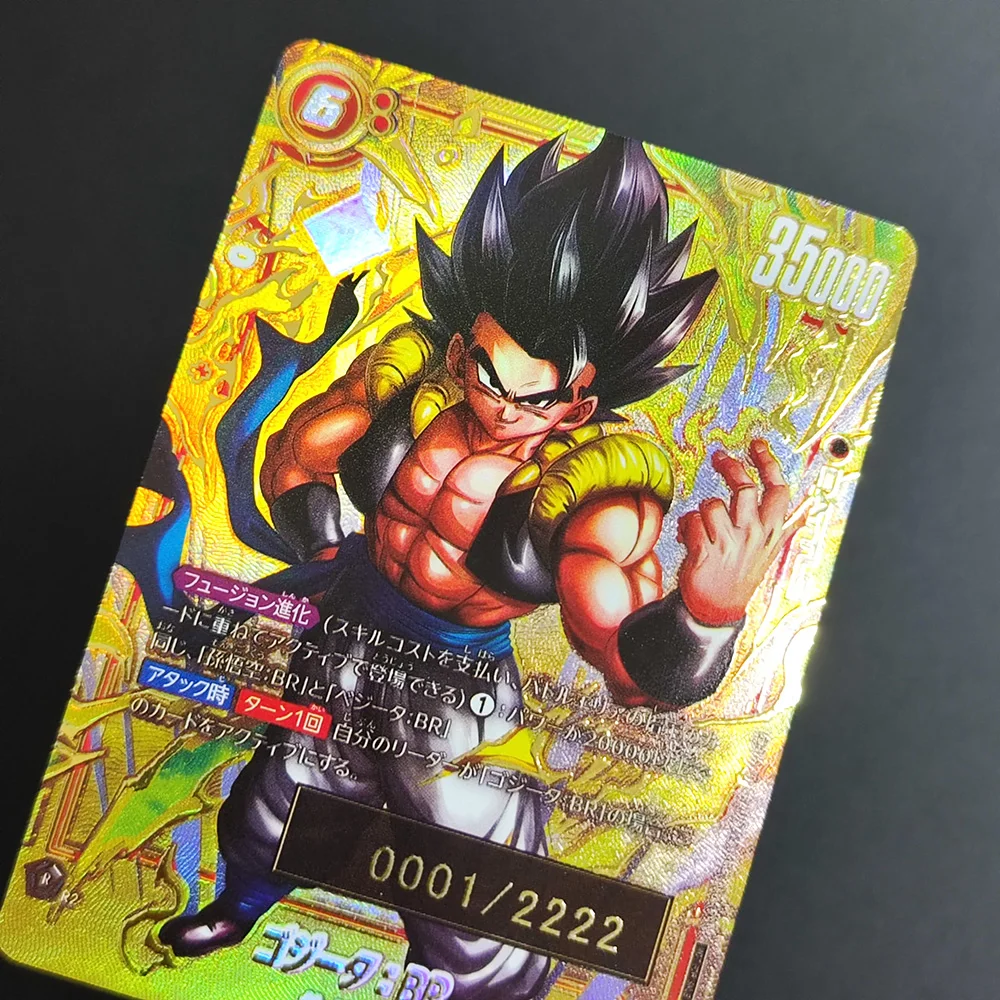 Фото Коллекционная карта Proxy Dragon Ball Son 2024 DBS FSN WOTLD JP SON GOKU FB01-119, суперредкая, классическая аниме-карта, игрушка №4