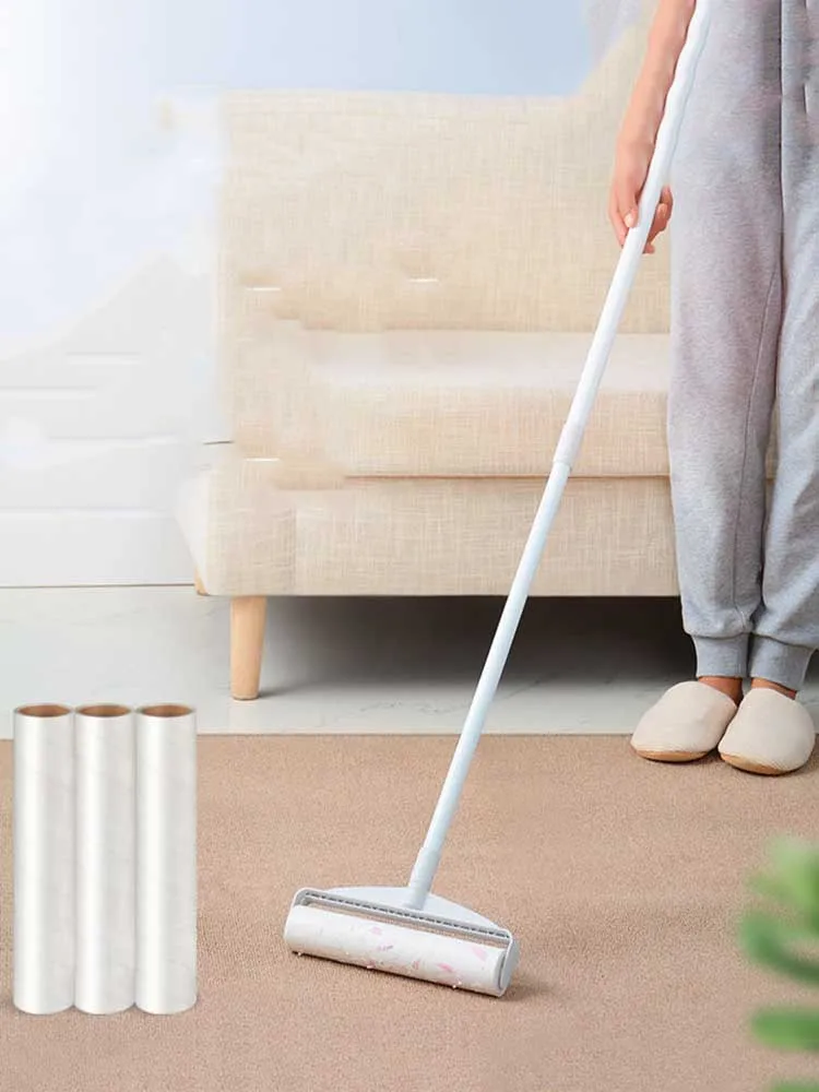 

Бесплатная щетка-ролик для удаления пыли с длинной ручкой