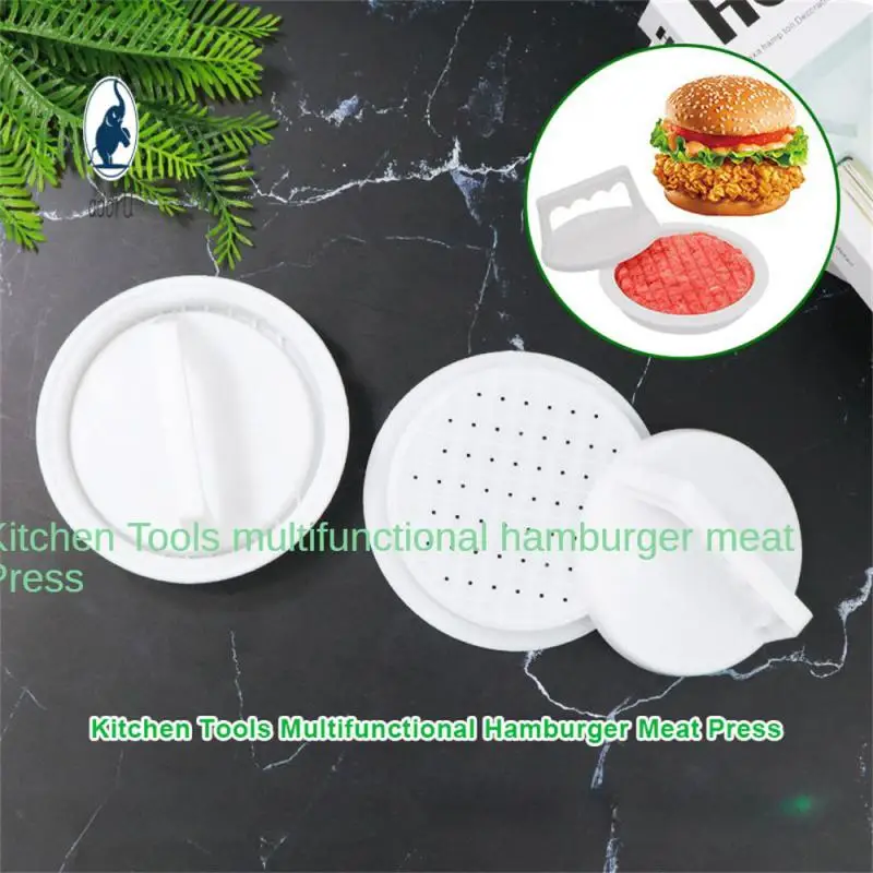 

Durable Burger Press Save Time Multifunctional Meat Press Convenient Ease Of Use Round Pressed Meat Pie Model Beef Patty Mold