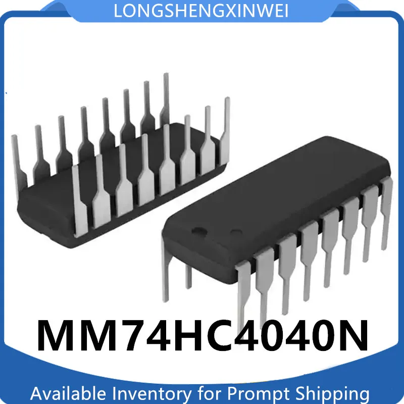 

1PCS MM74HC4040N 74HC4040N Original Brand New IC Chip Dual Column Integrated Circuit DIP-16