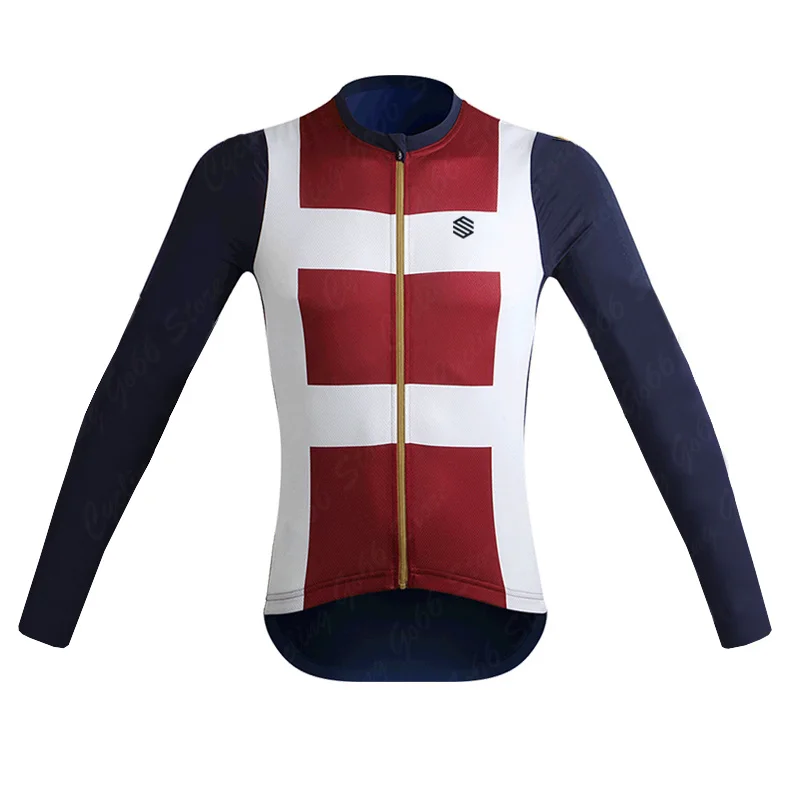 2022 велосипедная майка SIROKO тонкая весенне-осенняя уличная теплая одежда для
