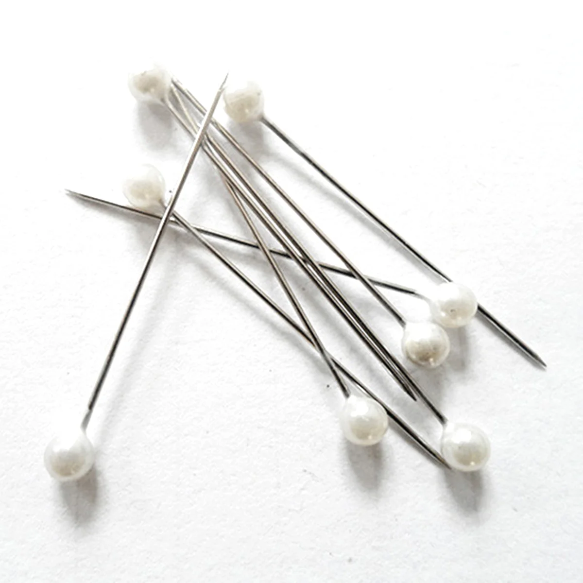 

Head Pearl Sewing Pin Straightquilting Pearlized Teardropwedding Bouquet Inch 5 Map Corsage Decorative Fixed Marking Crafts