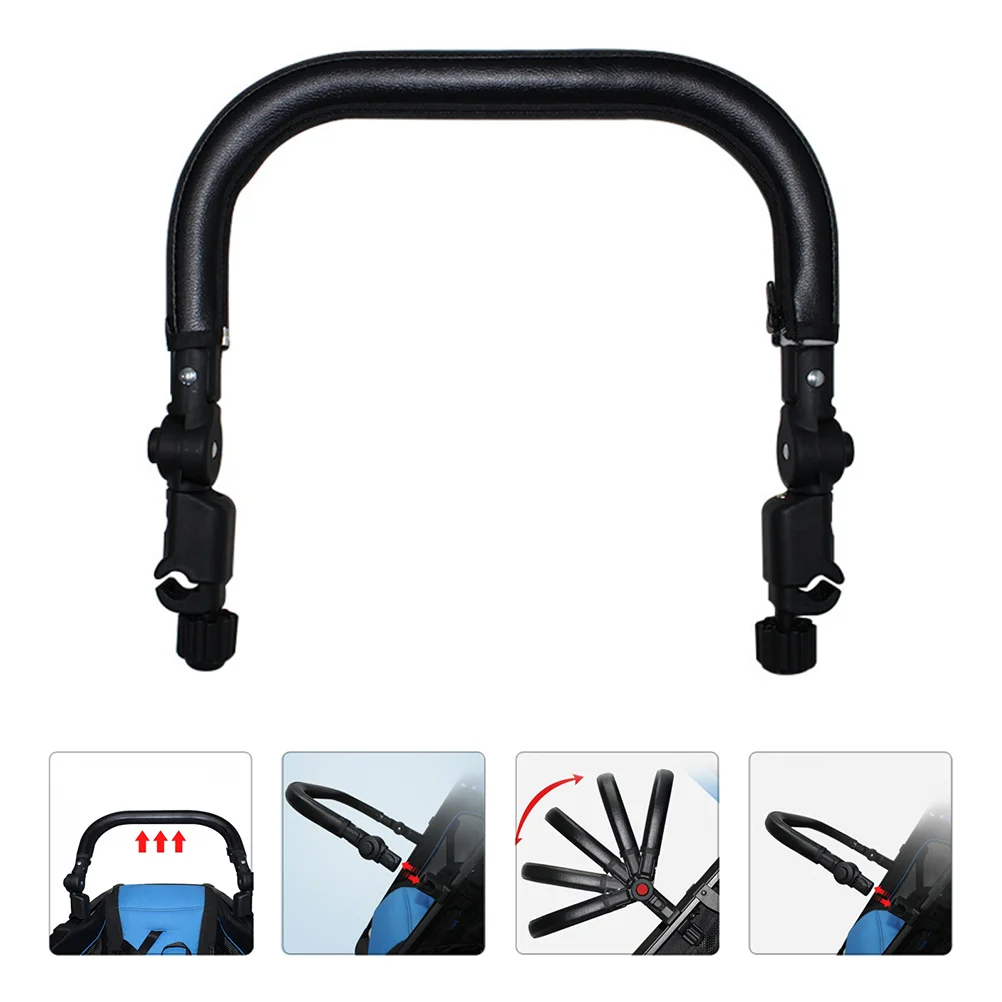 

Baby Stroller Bumper Rolling Cart Accessories Bar Handle Pedal Foam For Newborn Crossbar Armrest