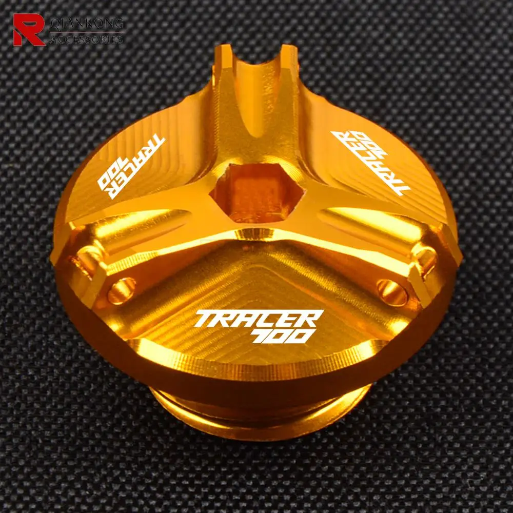 

Motorcycles Tracer700 For YAMAHA Tracer 700 Tracer 7 GT 7GT 700GT 2020 2021 2022 Engine Oil Filler Plug Fuel Tank Cap M28*3.0