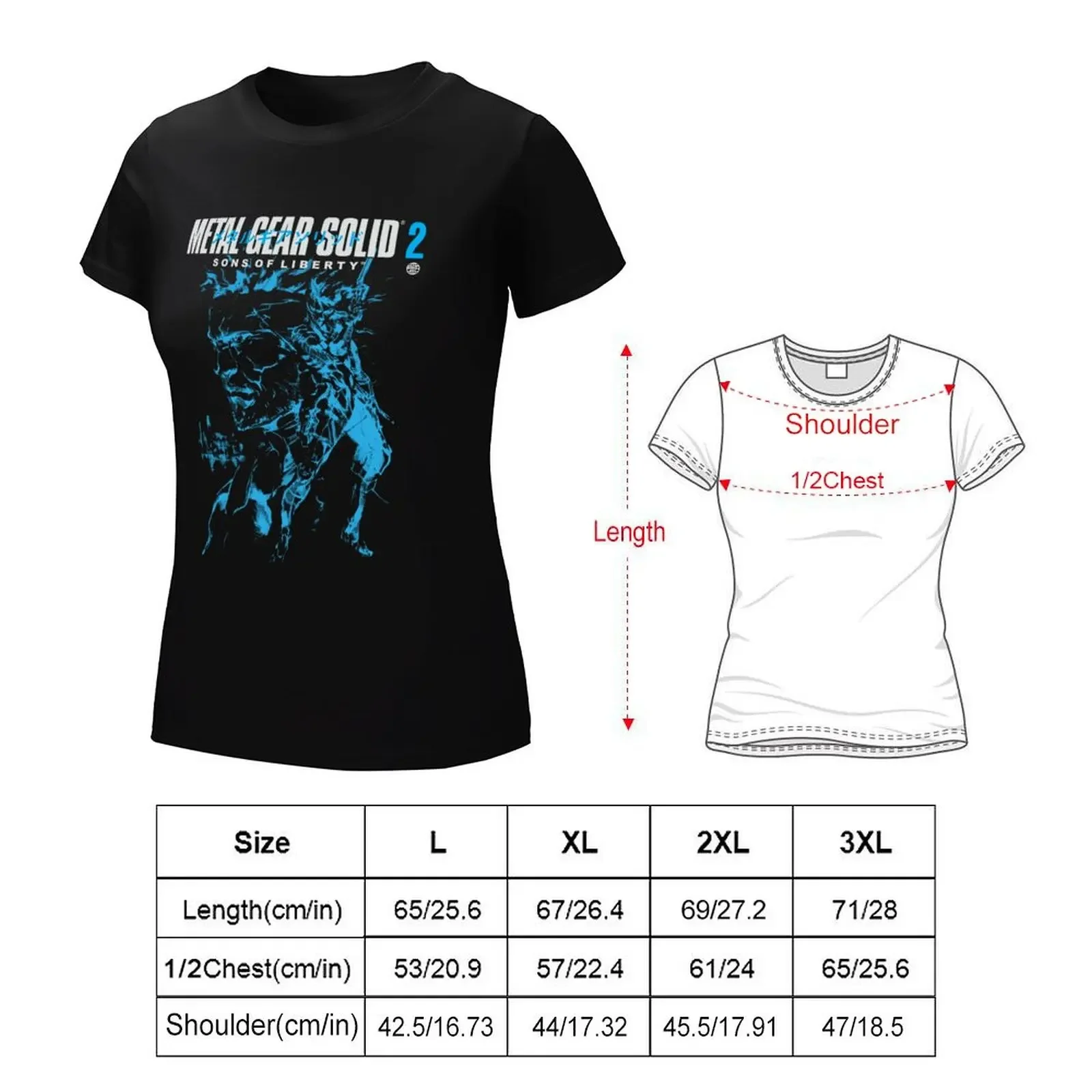 MGS2 - обложка Snake and Raiden (синяя версия) футболка с животным принтом быстросохнущие