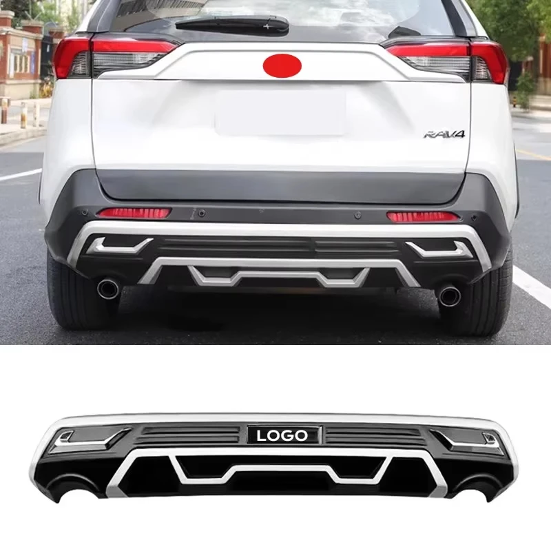 

Подходит для Toyota 2020 2022 2023 2024 RAV4 передний и задний бампер, защитная балка, ABS пластиковые аксессуары для модификации