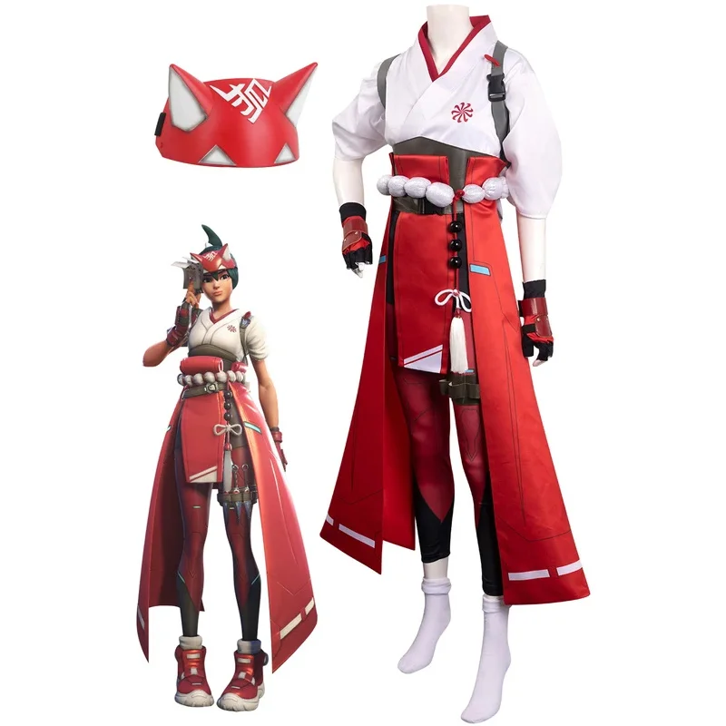 Кирико маска для косплея костюм игра женская ролевая фантазия наряды нарядная