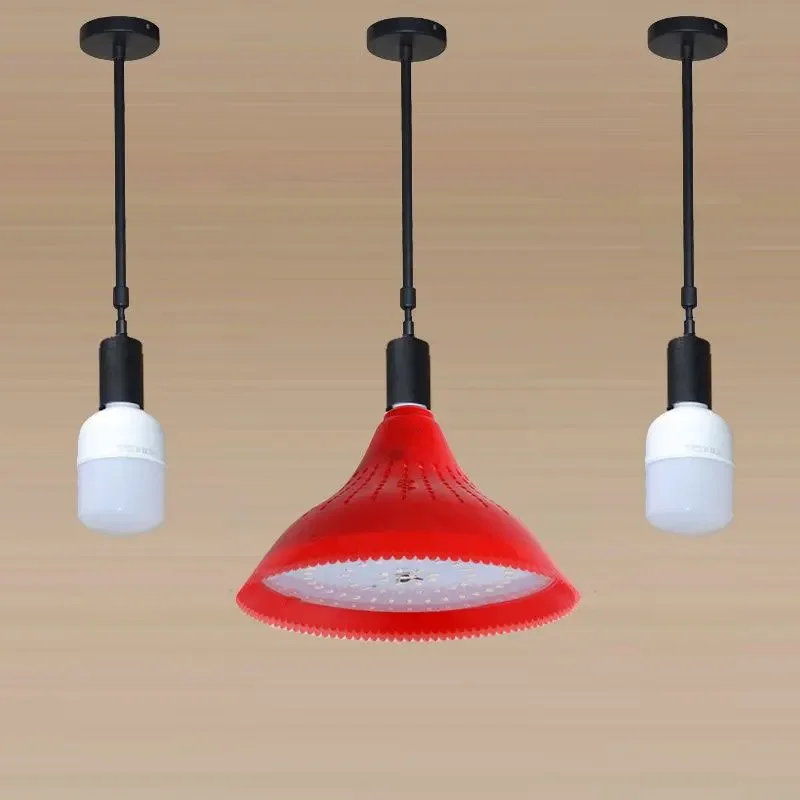 Цоколь E27 устанавливаемые на трубе люстры освещение Потолочный держатель лампы