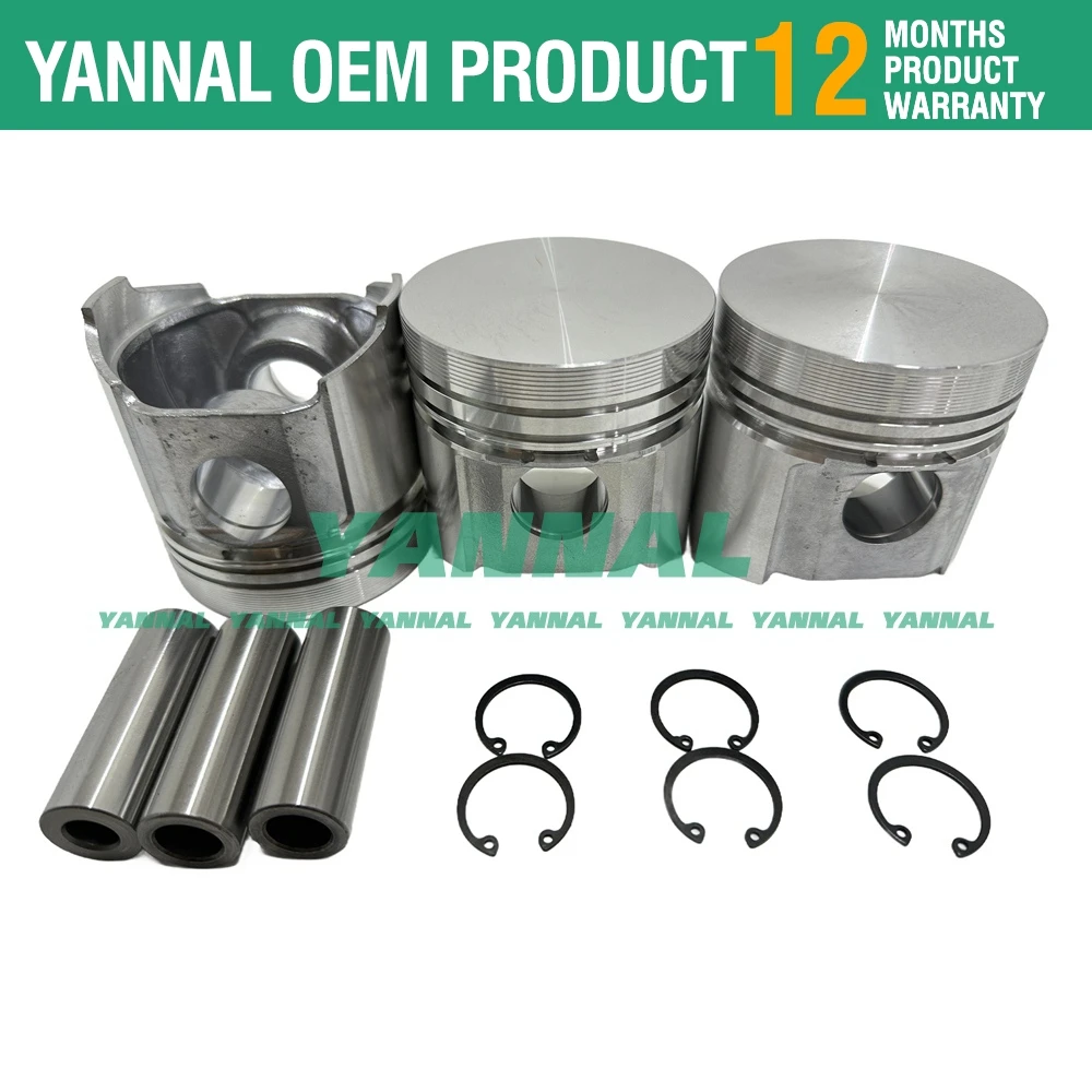 3TN84RJ 3TN84 Комплект для капитального ремонта двигателя Yanmar John Deere 870 955 Трактор