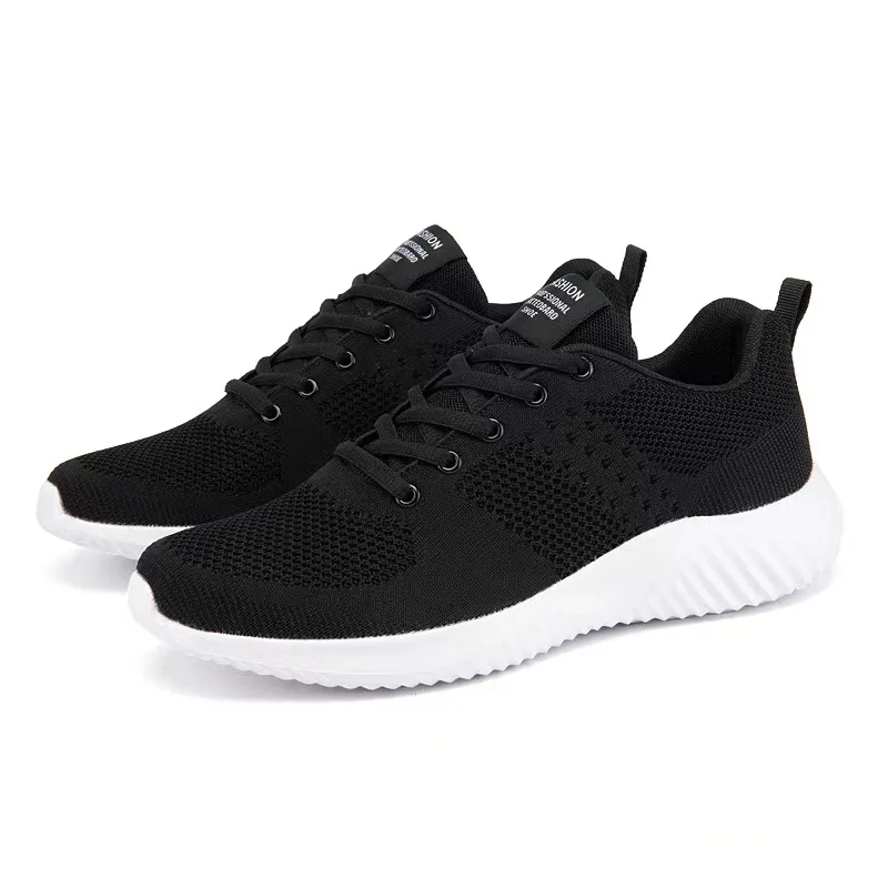 

New sports casual shoes for man simple daily design 3colors soft mesh vamp comfortable rubber outsole