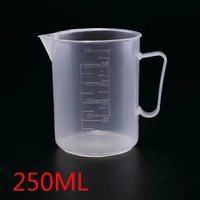 measuring jug plastic beaker transparent measuring cup chemical resistant kitchen laboratory graduated volumetric container tool