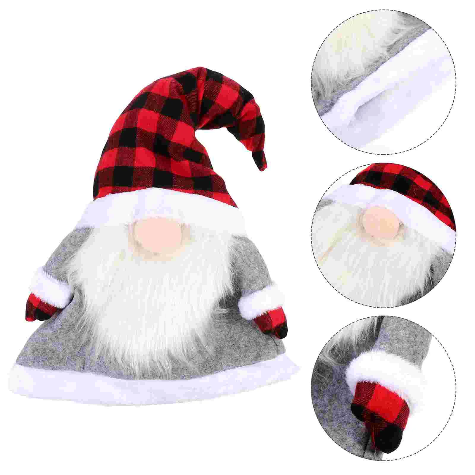 

Christmas Tree Top Decoration Xmas Accessory Party Adornment Household Topper Showcase Decorative Prop Fabric