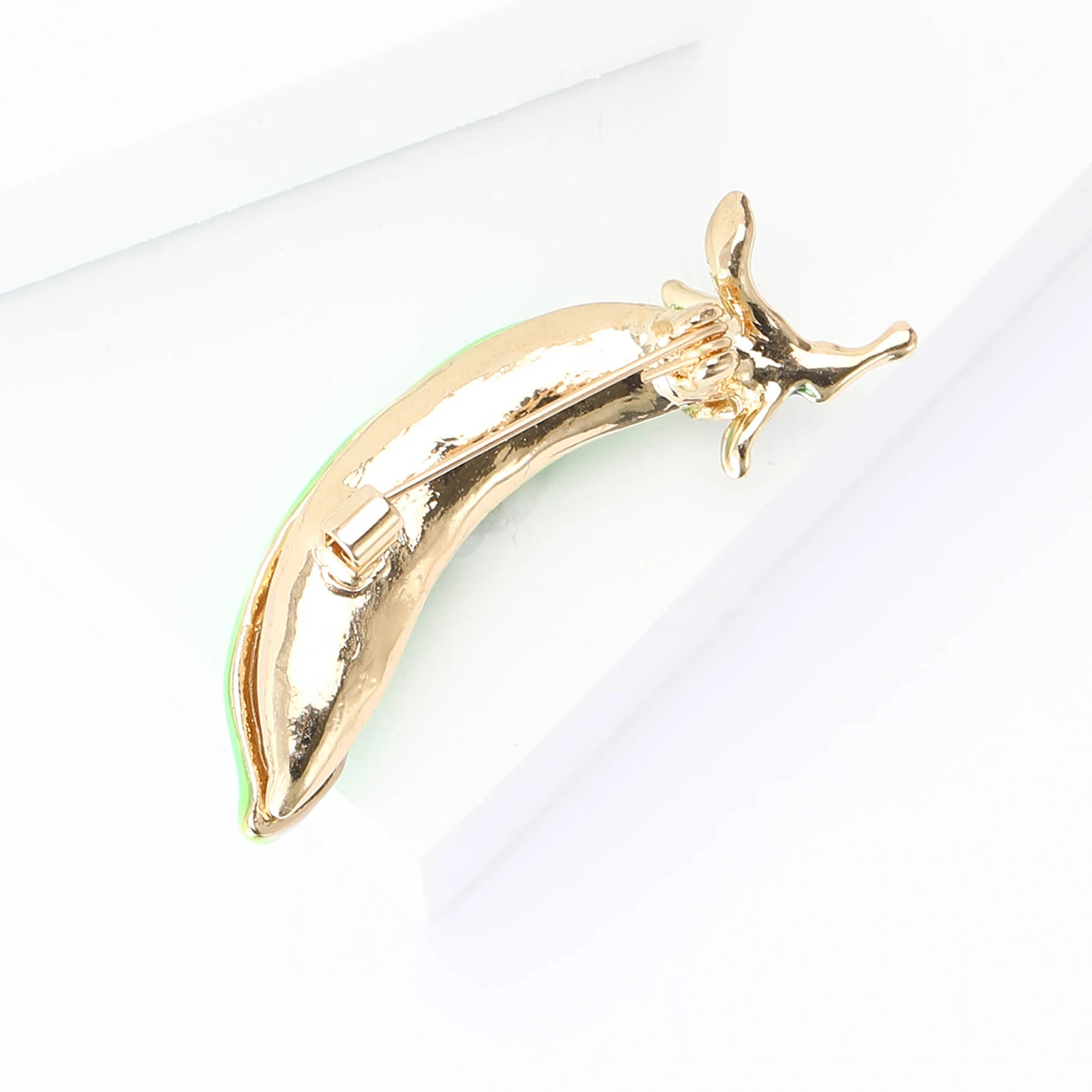 Эмалированные Броши Унисекс В Форме Растений И Овощей Модные Заколки Для Волос