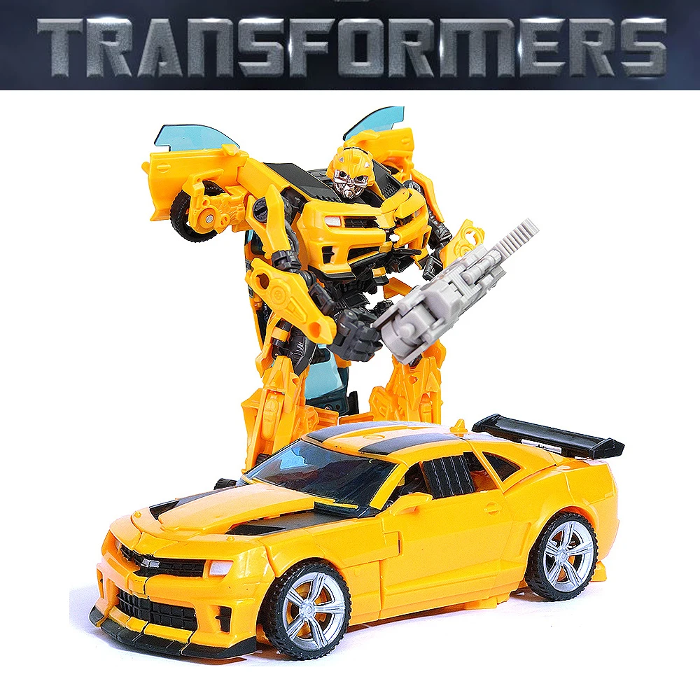 

T R A N S F O R M E R S Bumblebee yellow sports car AUTOBOTS Transformation Robot