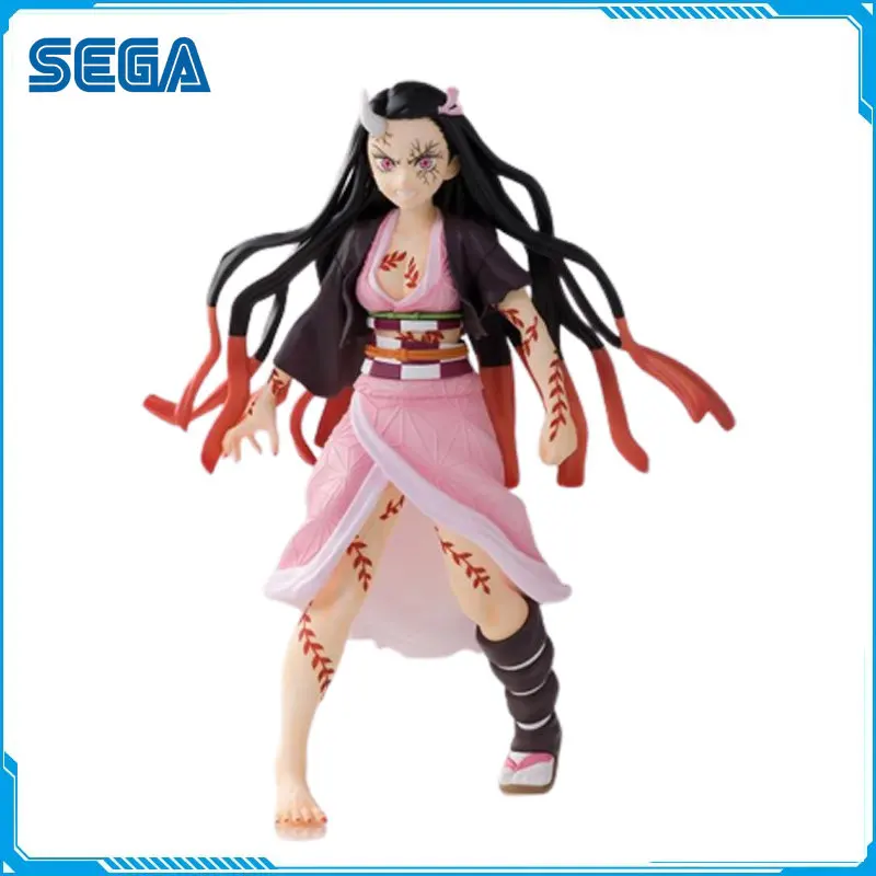 

Em Estoque Original SEGA Authentic Assembled Model Demon Slayer Kamado Nezuko Action Figure Collection Model Toys for Kids Gift