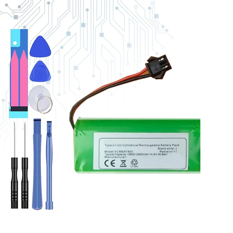 Аккумулятор 2600 мАч-3400 мАч для Ecovacs Deebot DJ35 DJ36 DK35 CEN360 CEN361 DH35 DH43 CEN550 CEN660 DL33 N79 N79S DN622 11S