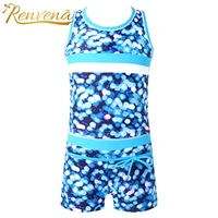 summer childrens swimsuits kids swimwear swimsuit girls tankini outfits swimming set tops with bottoms two piece bathing suit