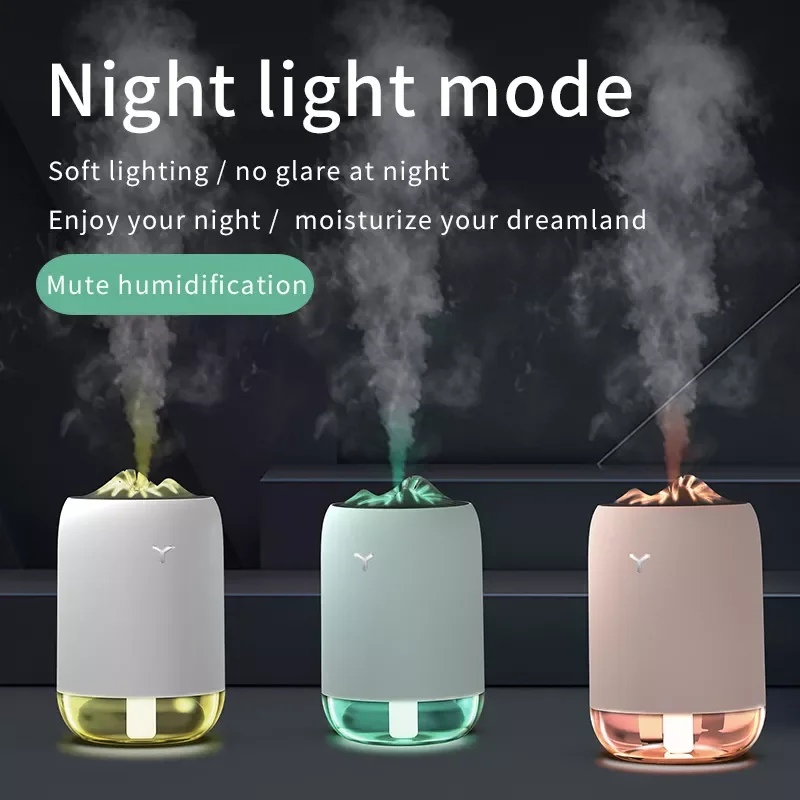 

260ml USB Air Humidifier Mute Mini Essential Oil Diffuser Desktop Water Replenisher Usb Powered Small Air Purifier For Home/Car
