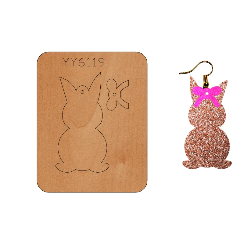 

Cutting DiesEarring mold knife model y-y6119 is suitable for all cutting machines on the market die cuts