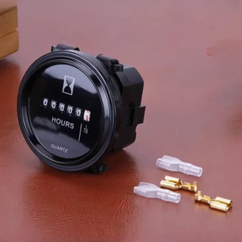 Цифровой счетчик часов Водонепроницаемый кварцевый таймер для двигателя 6-80 в