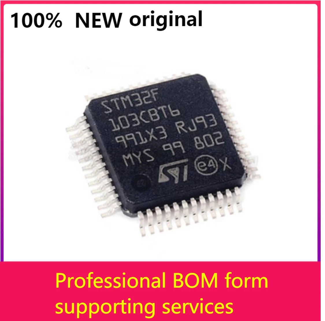

HOT SELLING STM32F429VGT6 mfc-l6700dw ARM Cortex-M4 32-bit MCU+FPU 80MHz 100DMIPS Arduino IC for DIY100% original