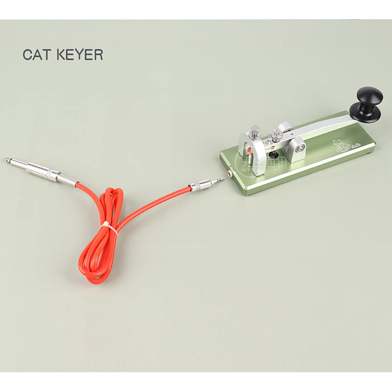 Портативный длинный стержень Lusya Cat Keyer автоматическое коротковолновое радио CW
