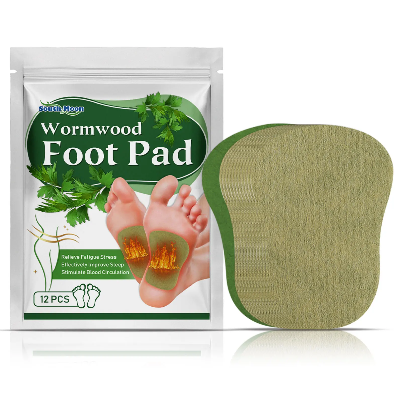 

12 шт., пластыри для ног, на клейкой основе