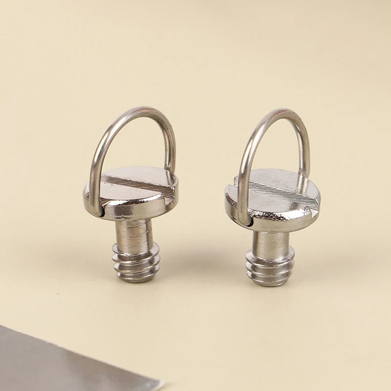 

5Pcs 1/4 Camera Screw for Quick Release Plate 1/4 inch Folding C-Ring Adapter Tripod Monopod Quick Release Plate Camera Screw