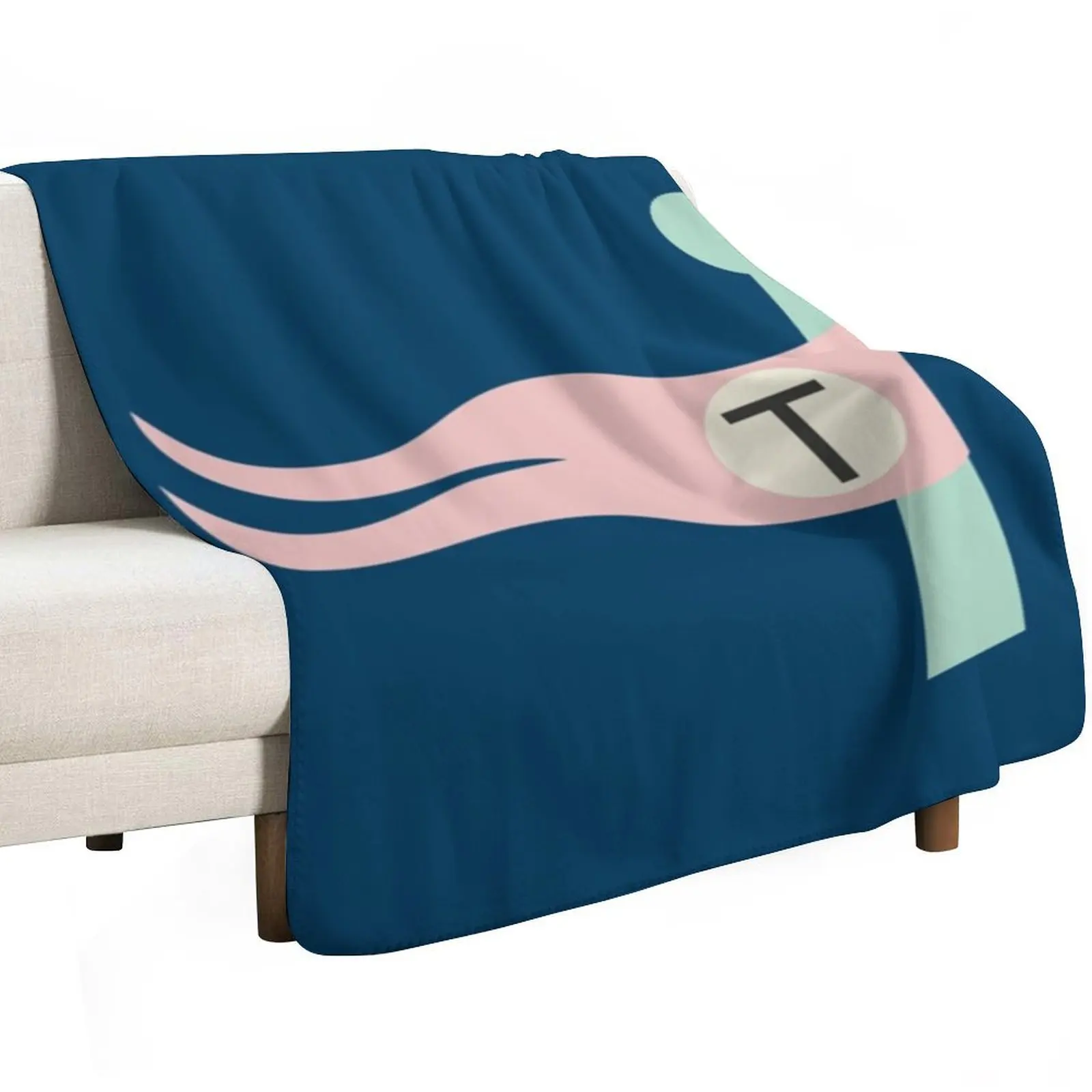 Фото Плед Tenenbaum Flag Throw Blanket, уютное легкое одеяло для путешествий, кемпинга, пикника №2