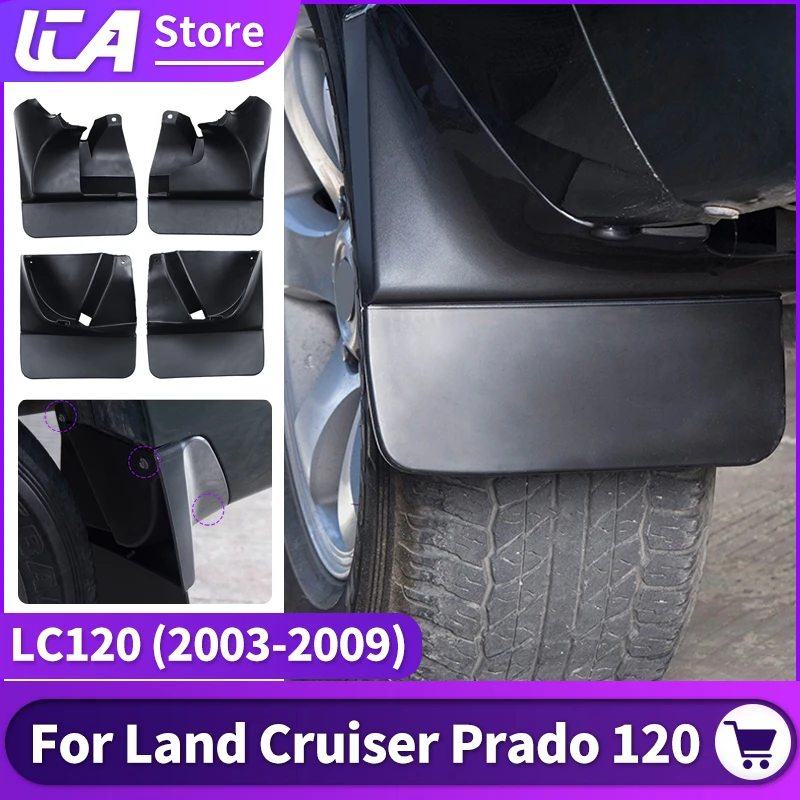 

Переднее заднее крыло для Toyota Land Cruiser Prado Lc120 120, автомобильные аксессуары 2003, 2004, 2005, 2006, 2007, 2008, 2009, модификация крыла