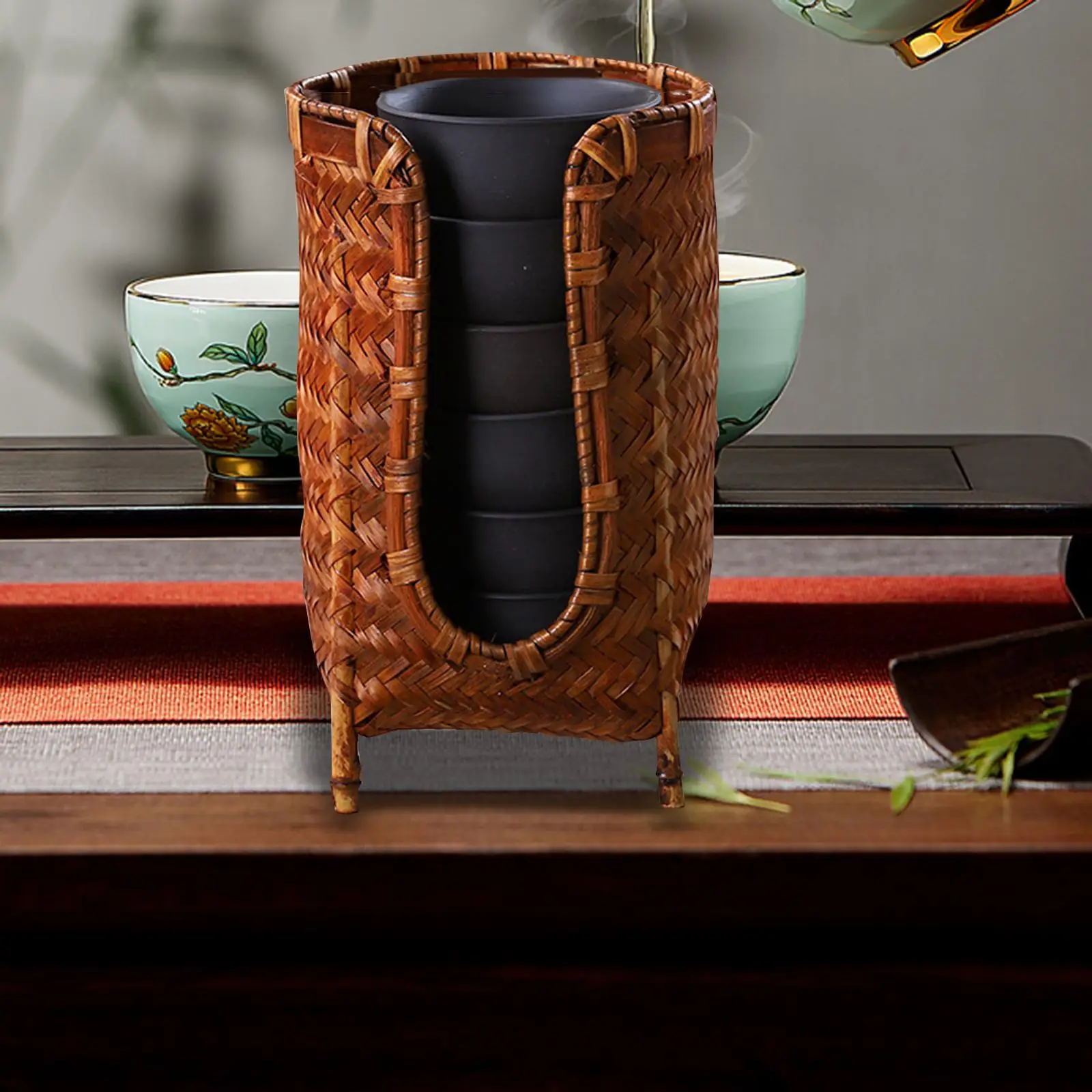 

Бамбуковый держатель для чашек Kesoto