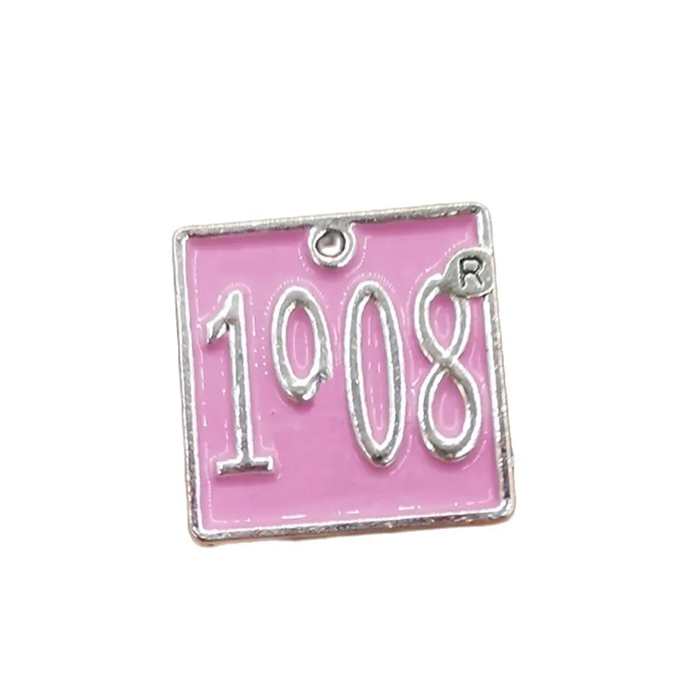 

10Pcs Sorority Founded Date Charms Diy Jewelry Women Bracelet & Necklace Accessories