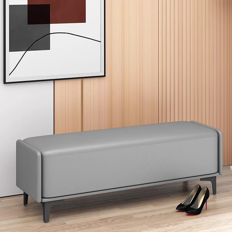 Скамейка для хранения обуви в гостиной Роскошная скамейка скандинавской стол